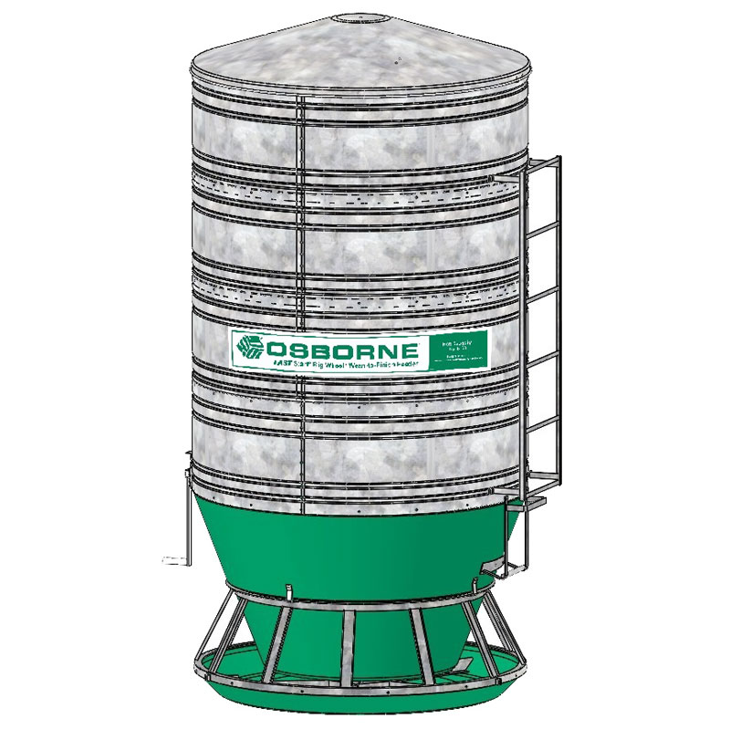 Big Wheel Wean-to-Finish Feeder