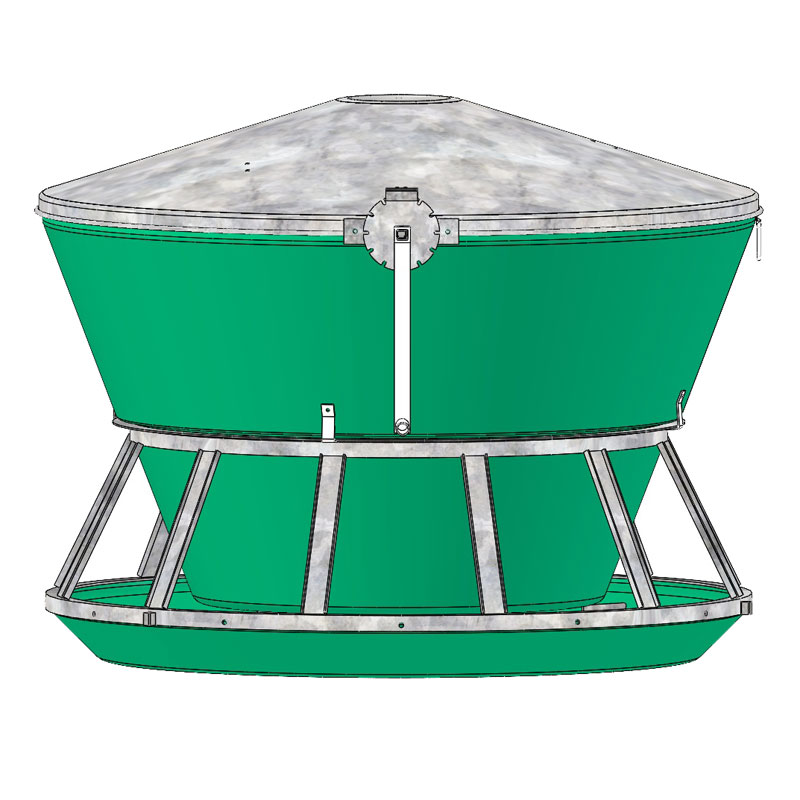 Big Wheel Wean-to-Finish Feeder