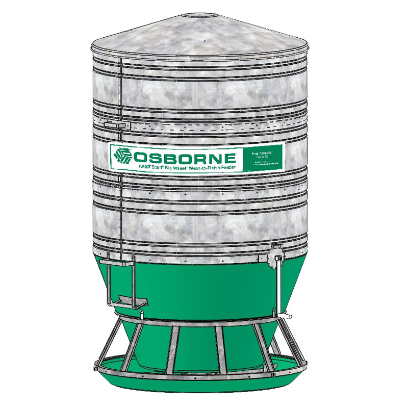 Big Wheel Wean-to-Finish Feeder