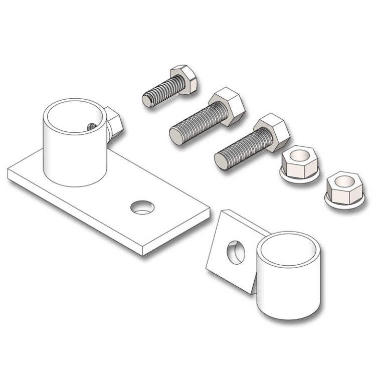 Water Pipe Bracket Kit, RF2WFS/RF2SW, Stainless Steel Osborne